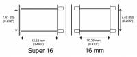 Super 16 frame size