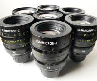 used Set of 7 Leica Summicron lenses for sale