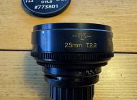 7 x rehoused Cooke Panchro lenses by TLS for sale