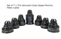 Set of 7 x TLS rehoused Cooke Panchro lenses
