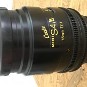 used Cooke MiniS4 set of 6 lenses with uncoated elements