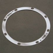 Stainless steel shims