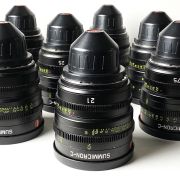 used Set of 7 Leica Summicron lenses for sale